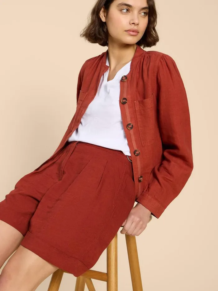 White Stuff TROUSERS Una Shorts Dk Red 8211 Women White Stuff TROUSERS Una Shorts Dk Red 8211 Women