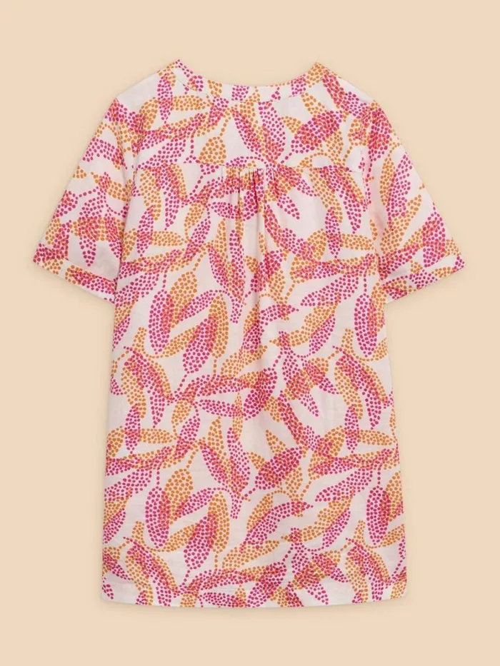 White Stuff TUNICS Lina Linen Tunic Ivory Print 8211 Women White Stuff TUNICS Lina Linen Tunic Ivory Print 8211 Women