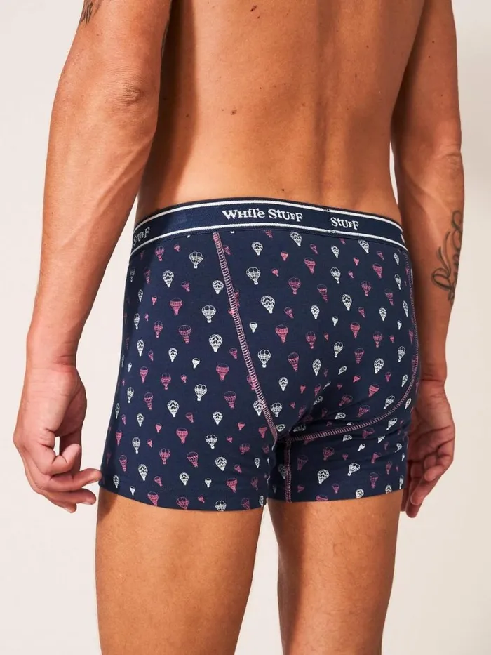 White Stuff UNDERWEAR 2 Pack Boxers Plain And Print Navy Multi 8211 Men White Stuff UNDERWEAR 2 Pack Boxers Plain And Print Navy Multi 8211 Men