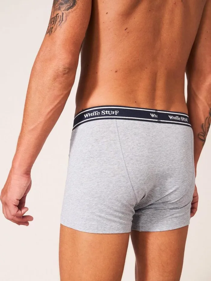 White Stuff UNDERWEAR 2 Pack Boxers Plain And Print Navy Multi 8211 Men White Stuff UNDERWEAR 2 Pack Boxers Plain And Print Navy Multi 8211 Men