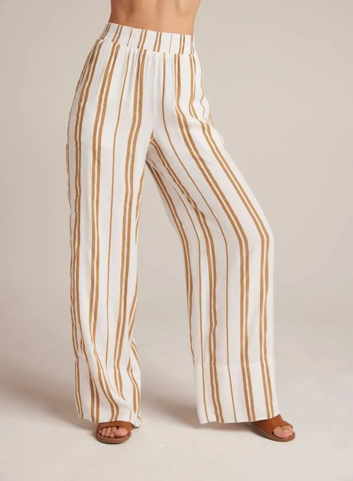 Wide Leg Pant 8211 Redwood Stripe Women Bella Dahl Pants