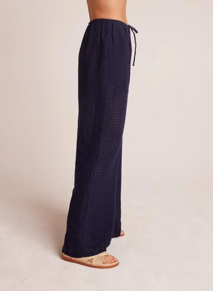 Wide Leg Pocket Beach Pant 8211 Tropic Navy Women Bella Dahl Pants Wide Leg Pocket Beach Pant 8211 Tropic Navy Women Bella Dahl Pants