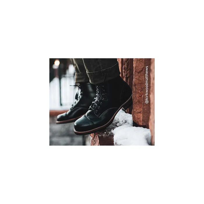 Wolverine 1000 Mile CapToe Classic Boot Black Men Boots