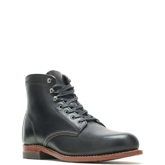 Wolverine 1000 Mile PlainToe Original Boot Black Men Boots