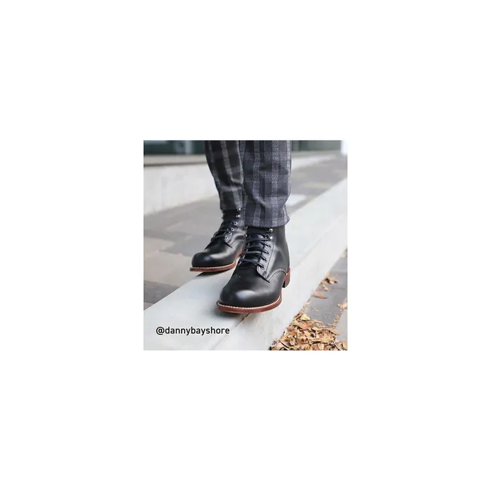 Wolverine 1000 Mile PlainToe Original Boot Black Men Boots