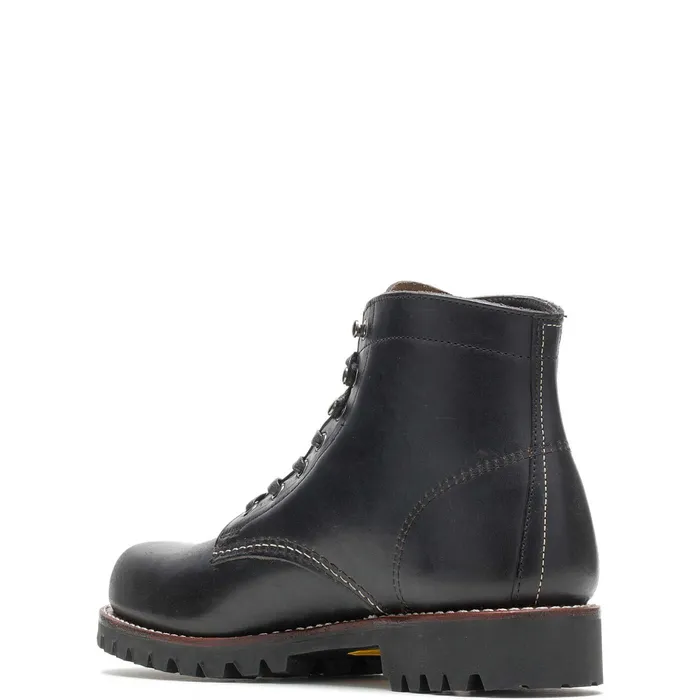 Wolverine 1000 Mile PlainToe Rugged Boot Black Men Boots