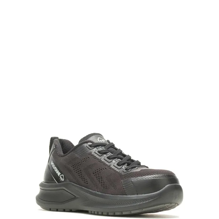 Wolverine Bolt DuraShocks Knit CarbonMax Work Shoe Black WomenMen Shoes