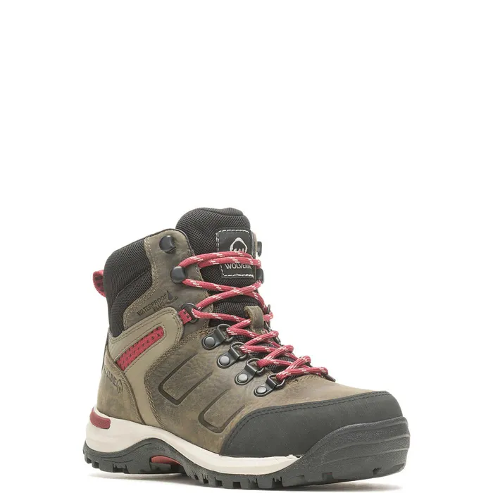 Wolverine Chisel 6034SteelToe Work Boot Bungee Cord WomenMen Boots