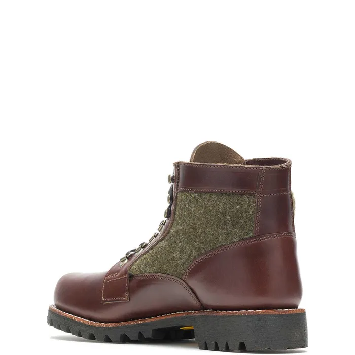 Wolverine Faribault X 1000 Mile PlainToe Rugged Boot Browngreen Men Boots