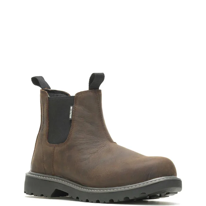 Wolverine Floorhand SteelToe Work Romeo Dark Brown WomenMen Boots