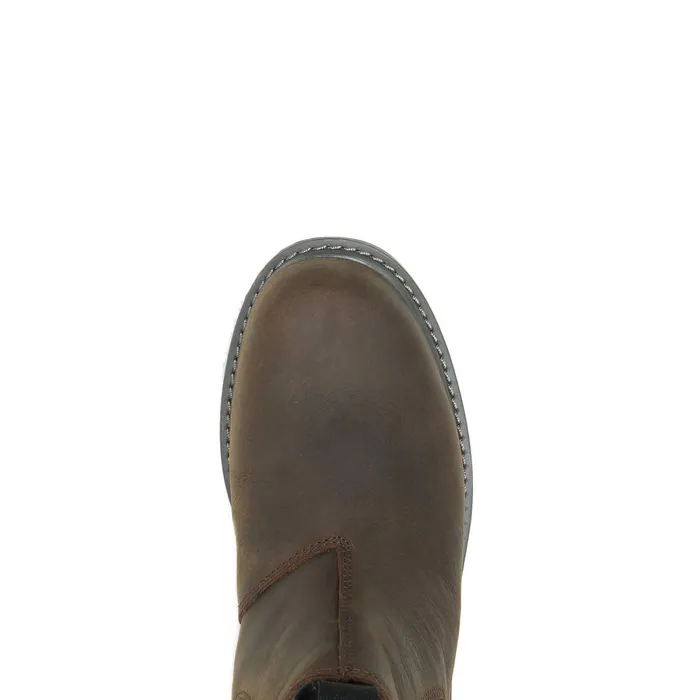 Wolverine Floorhand SteelToe Work Romeo Dark Brown WomenMen Boots