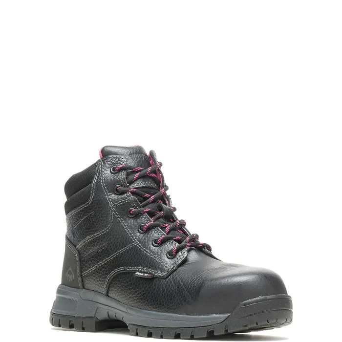 Wolverine Piper Waterproof CompositeToe 6034Work Boot Black WomenMen Boots