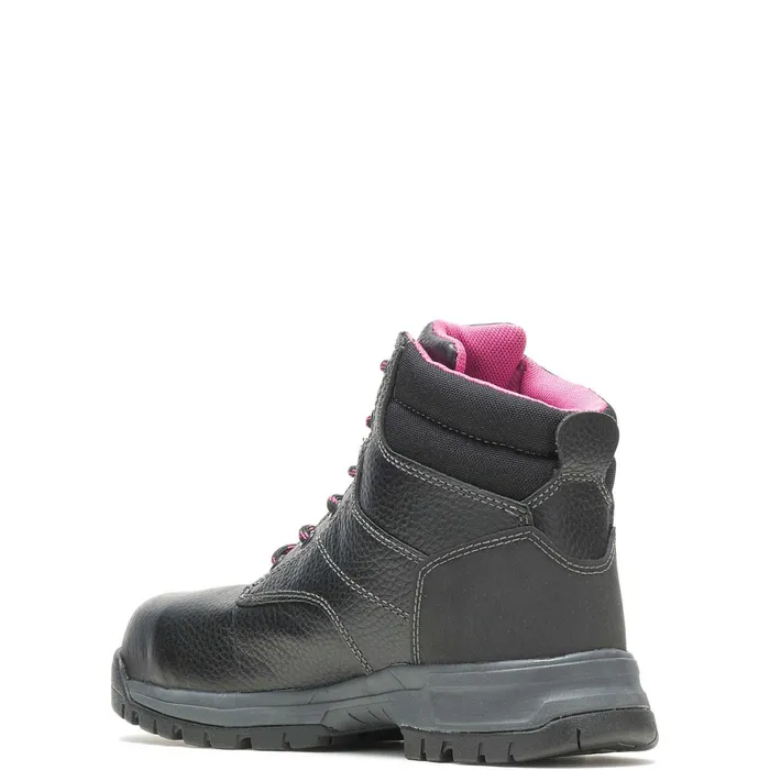 Wolverine Piper Waterproof CompositeToe 6034Work Boot Black WomenMen Boots