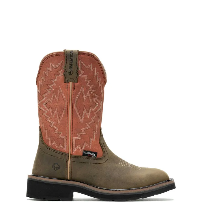 Wolverine Rancher Arrow SteelToe Wellington Work Boot Rose Women Boots