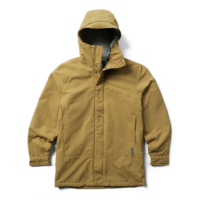 Wolverine Range Sherpa Lined Parka Cobblestone Men Outerwear