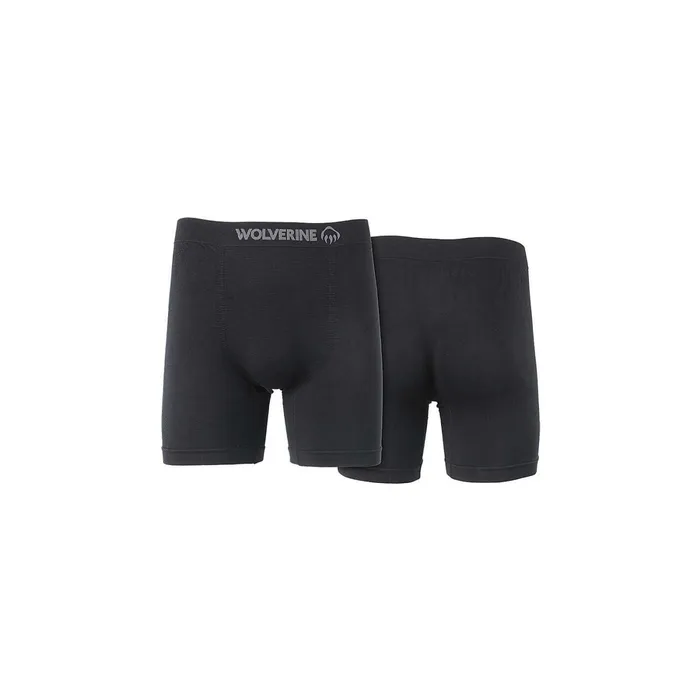 Wolverine Seamless Tencel No Fly Boxer Brief Black Men Pants and Shorts