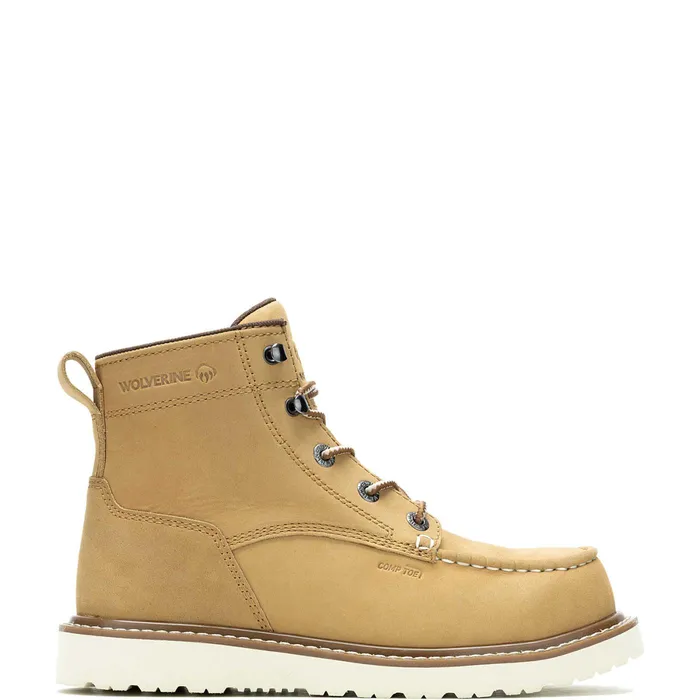 Wolverine Trade Wedge Unlined 6034MocToe Work Boot Sand Women Boots