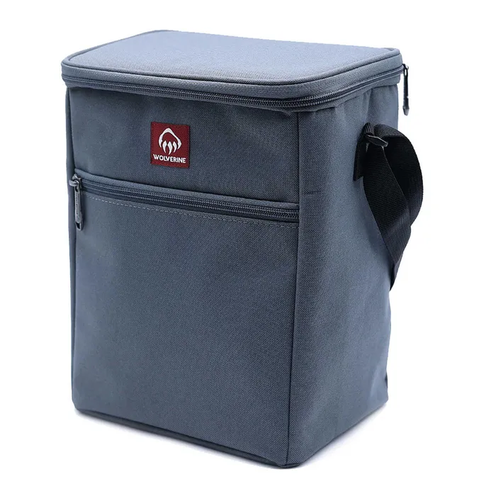 Wolverine Vertical 12Can Cooler Grey Men Belts and Bags