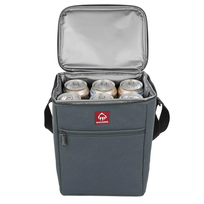 Wolverine Vertical 12Can Cooler Grey Men Belts and Bags