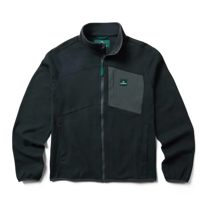 Wolverine Wilderness Fleece Jacket Black Men Outerwear