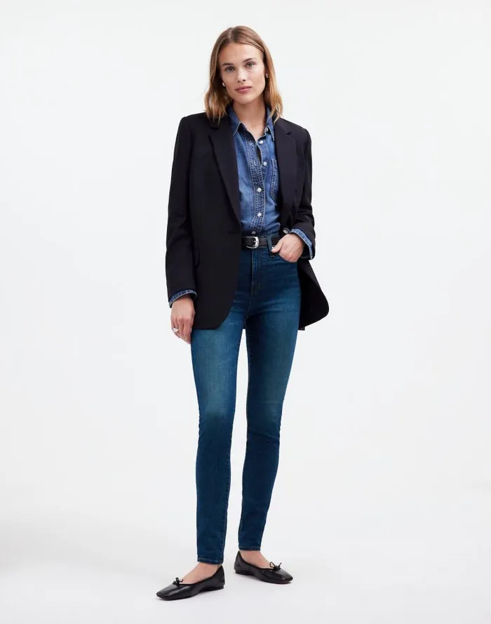 Women 10034 HighRise Skinny Jeans Alabara Wash Madewell Jeans