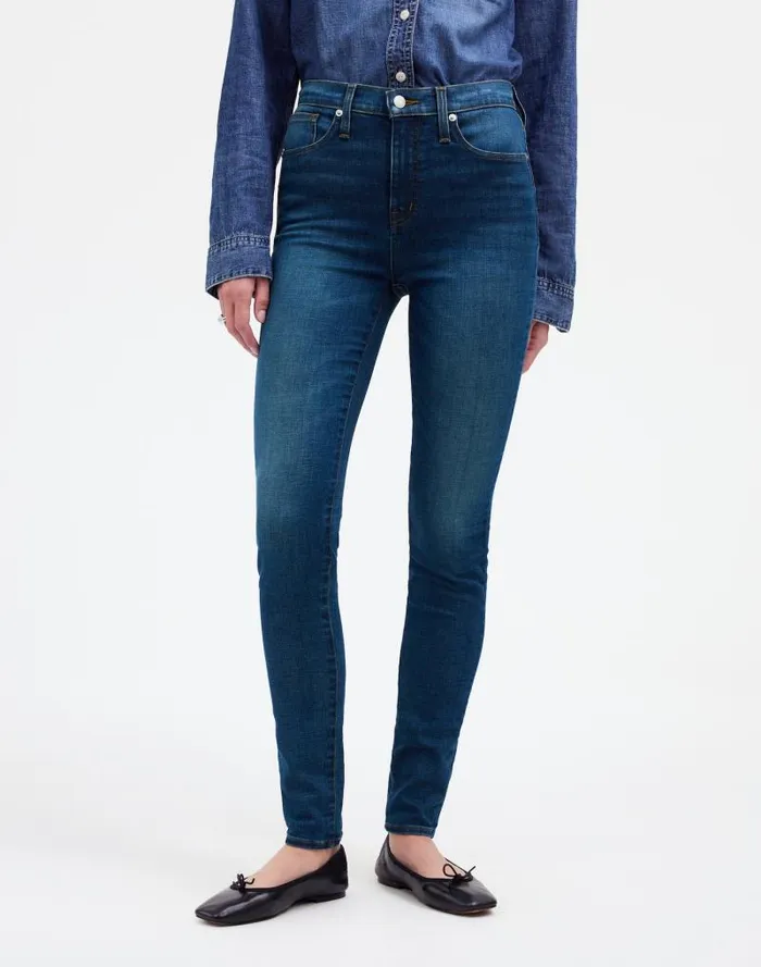 Women 10034 HighRise Skinny Jeans Alabara Wash Madewell Jeans