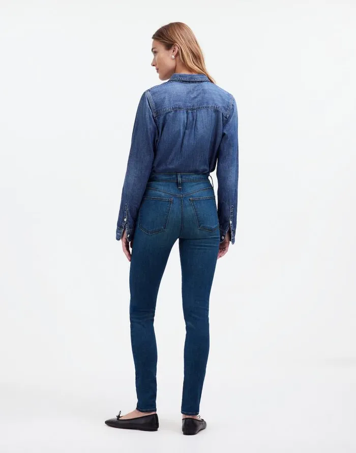Women 10034 HighRise Skinny Jeans Alabara Wash Madewell Jeans