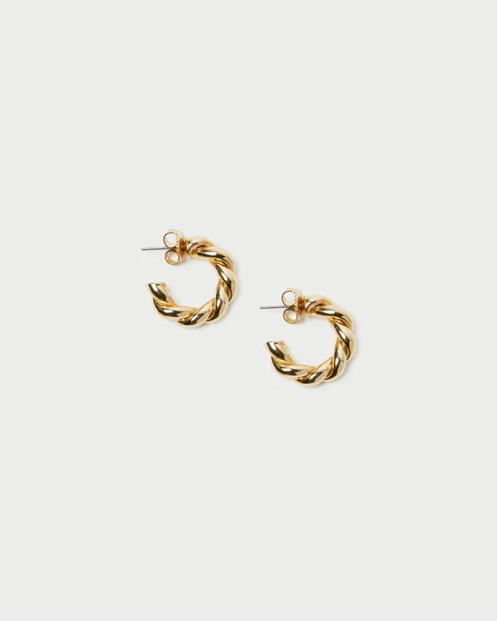 Women Accessories Loeffler Randall Atlas Gold Twisted Hoop Earrings L Jewelry L Accessories Women Accessories Loeffler Randall Atlas Gold Twisted Hoop Earrings L Jewelry L Accessories