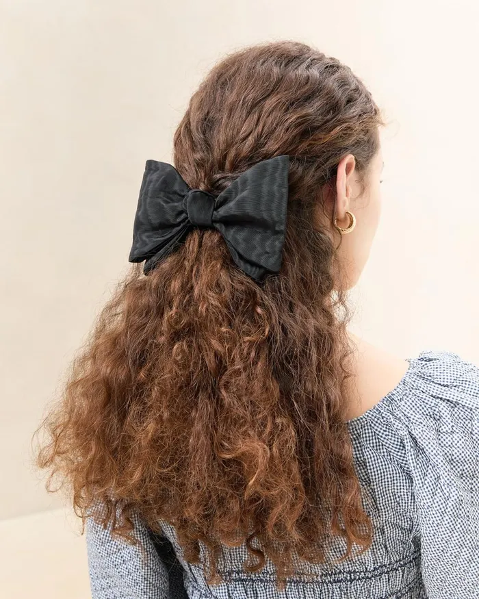 Women Accessories Loeffler Randall Eden Black Bow Hair Clip Women Accessories Loeffler Randall Eden Black Bow Hair Clip