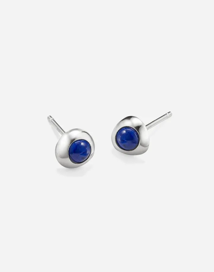 Women AGMES Mini Donut Studs Silver Madewell Jewelry