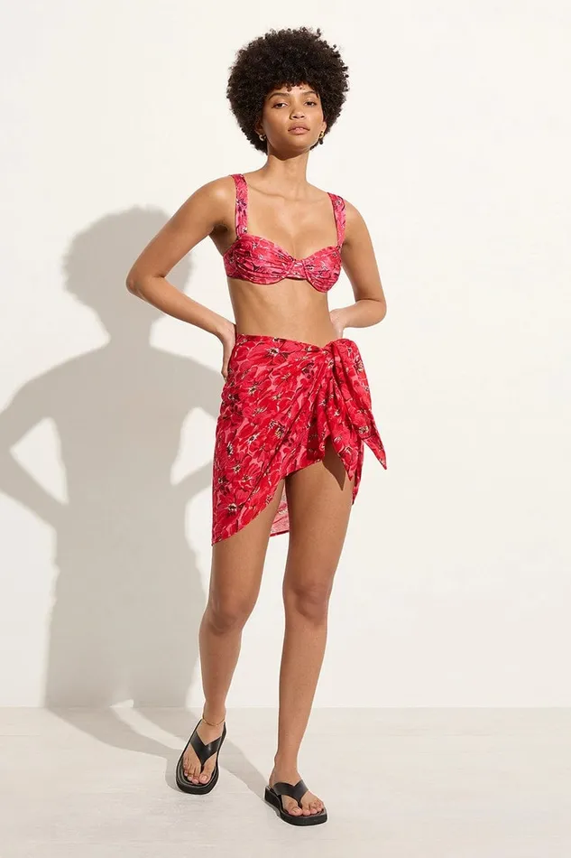 Women Alca Pareo El Limon Floral Pink 8211 Final Sale Faithfull The Brand Accessories Women Alca Pareo El Limon Floral Pink 8211 Final Sale Faithfull The Brand Accessories