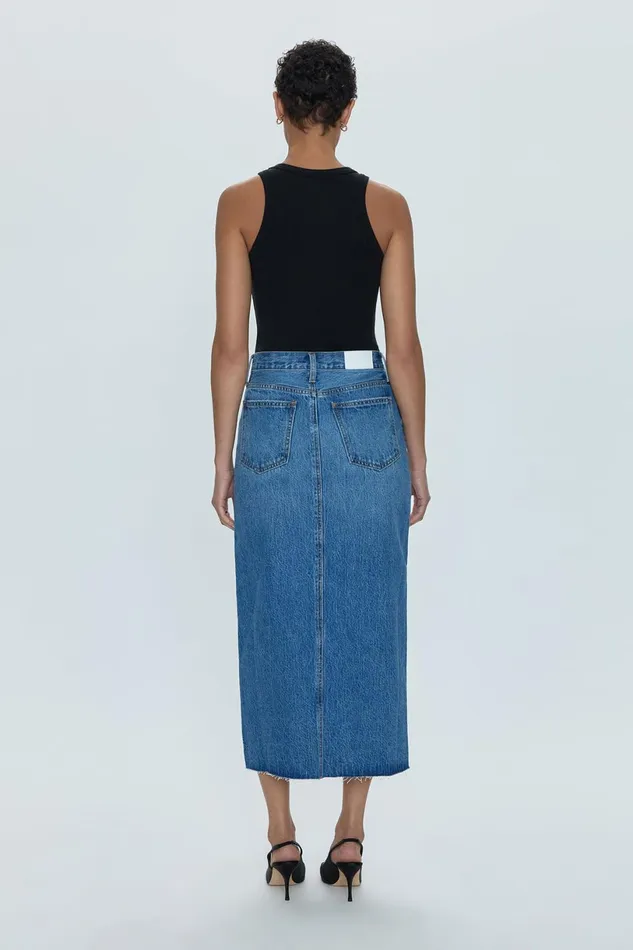 Women Alice Midi Skirt 8211 Maui Pistola Denim Denim