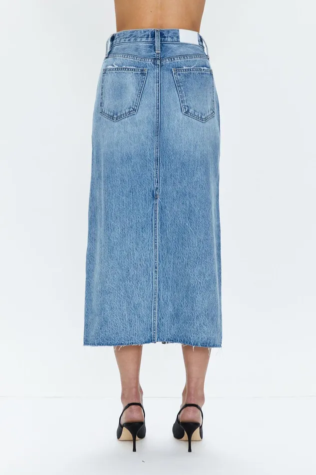 Women Alice Midi Skirt 8211 Skylark Pistola Denim Denim
