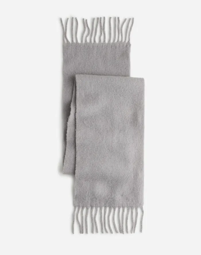 Women AlpacaBlend Scarf Gray Madewell Scarves