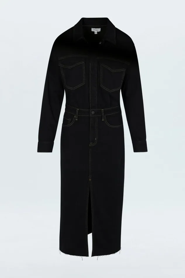 Women Amira Midi Dress 8211 Vioght Pistola Denim Dresses