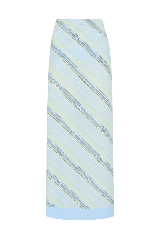 Women Anacapri Pareo Futura Sky Blue Faithfull The Brand Accessories Women Anacapri Pareo Futura Sky Blue Faithfull The Brand Accessories