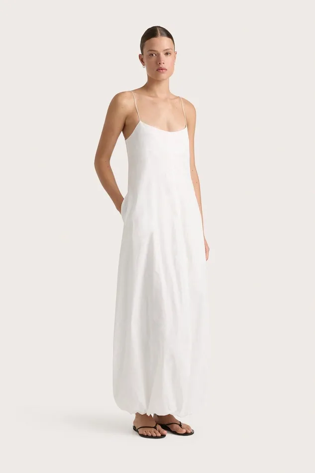 Women Anais Maxi Dress White Faithfull The Brand Dresses Women Anais Maxi Dress White Faithfull The Brand Dresses