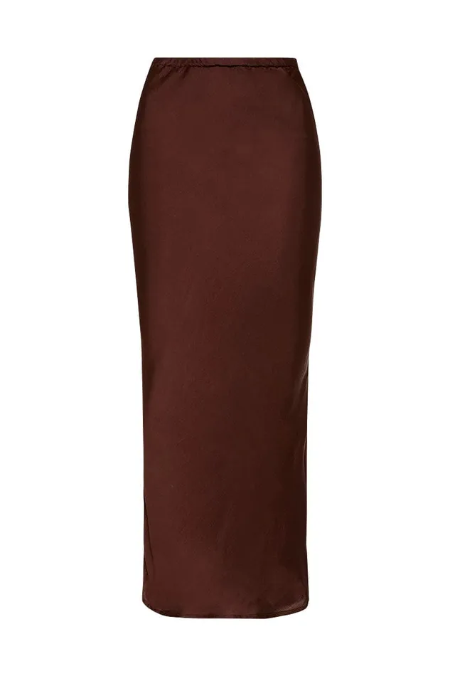 Women Ancora Skirt Dark Truffle 8211 Final Sale Faithfull The Brand Skirts and Shorts Women Ancora Skirt Dark Truffle 8211 Final Sale Faithfull The Brand Skirts and Shorts