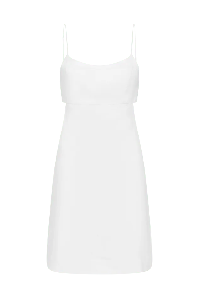 Women Antibes Mini Dress White Faithfull The Brand Dresses Women Antibes Mini Dress White Faithfull The Brand Dresses