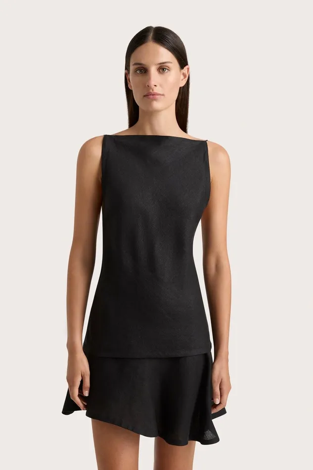 Women Antibes Top Black Faithfull The Brand Tops Women Antibes Top Black Faithfull The Brand Tops