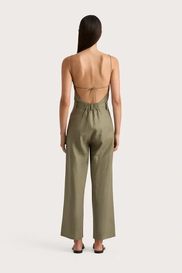 Women Antibes Top Khaki Faithfull The Brand Tops Women Antibes Top Khaki Faithfull The Brand Tops