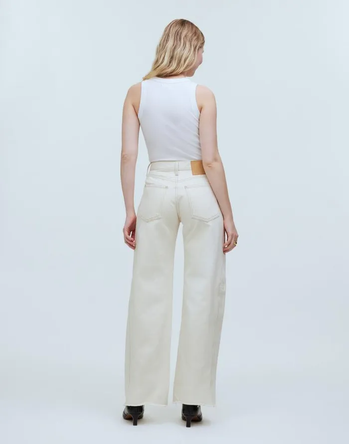 Women B Sides Relaxed Lasso Cuffed Jeans Clair Rinse Madewell Jeans