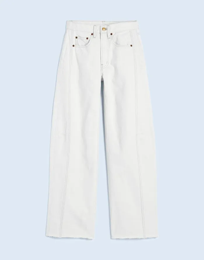 Women B Sides Relaxed Lasso Cuffed Jeans Clair Rinse Madewell Jeans