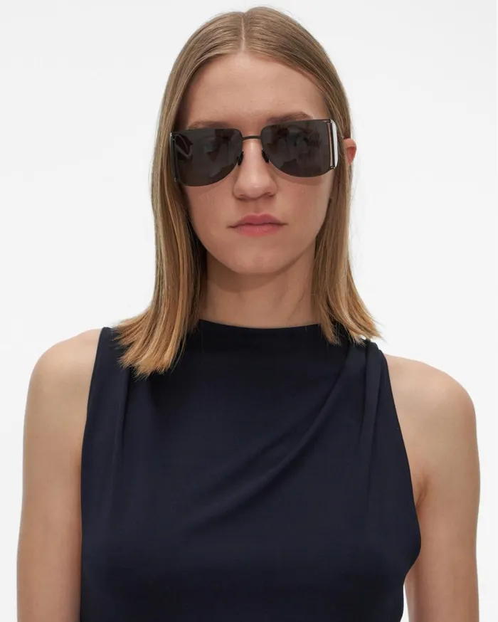 Women Back Twist Dress Patrol Navy Helmut Lang Dresses