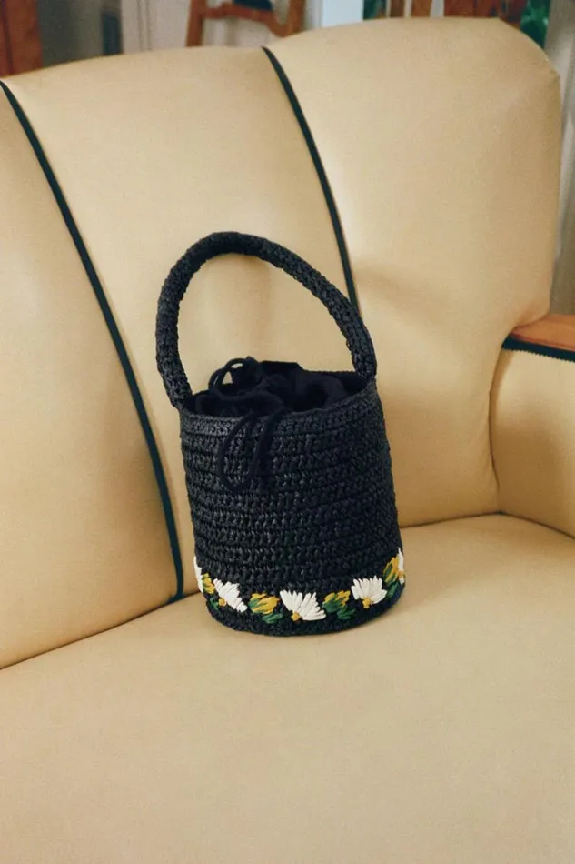 Women Bags RIXO Ailish Navy Embroidery Women Bags RIXO Ailish Navy Embroidery