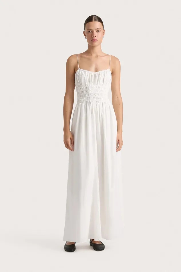 Women Baia Maxi Dress White Faithfull The Brand Dresses