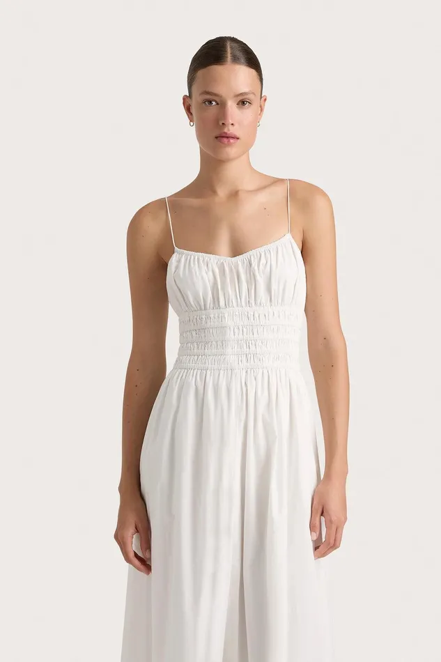 Women Baia Maxi Dress White Faithfull The Brand Dresses Women Baia Maxi Dress White Faithfull The Brand Dresses