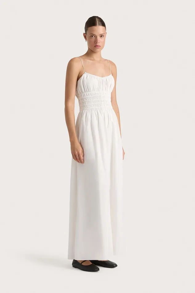 Women Baia Maxi Dress White Faithfull The Brand Dresses Women Baia Maxi Dress White Faithfull The Brand Dresses