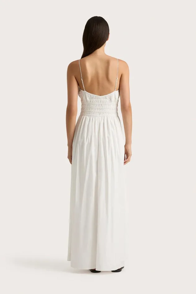 Women Baia Maxi Dress White Faithfull The Brand Dresses Women Baia Maxi Dress White Faithfull The Brand Dresses