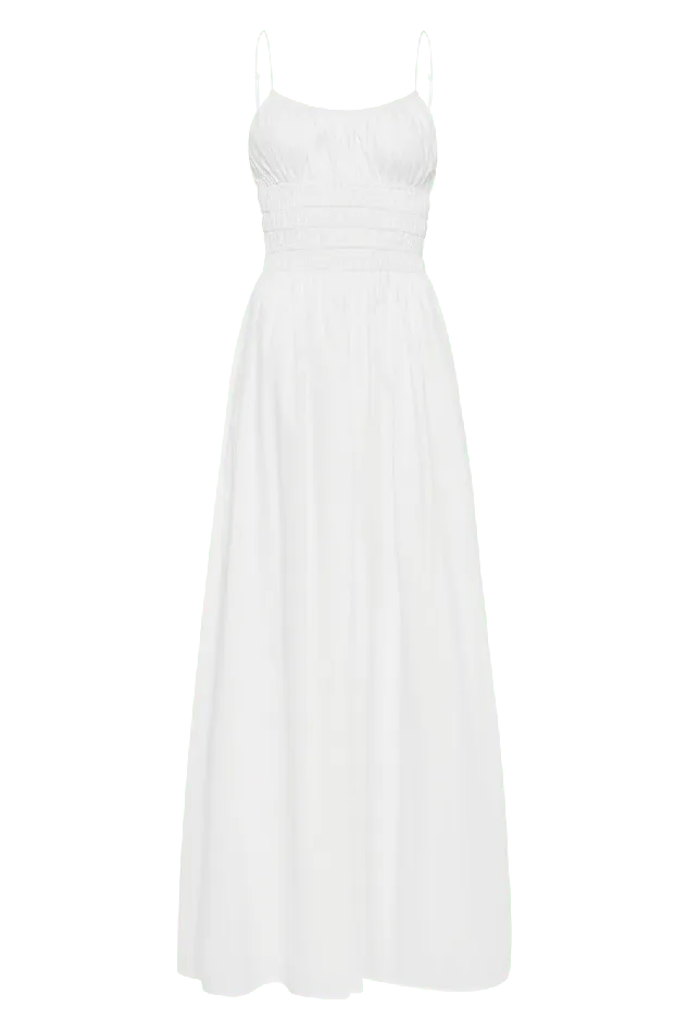 Women Baia Maxi Dress White Faithfull The Brand Dresses Women Baia Maxi Dress White Faithfull The Brand Dresses